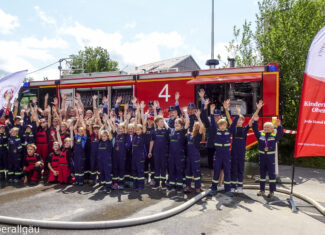 Kinder wollen Feuerwehrmann werden