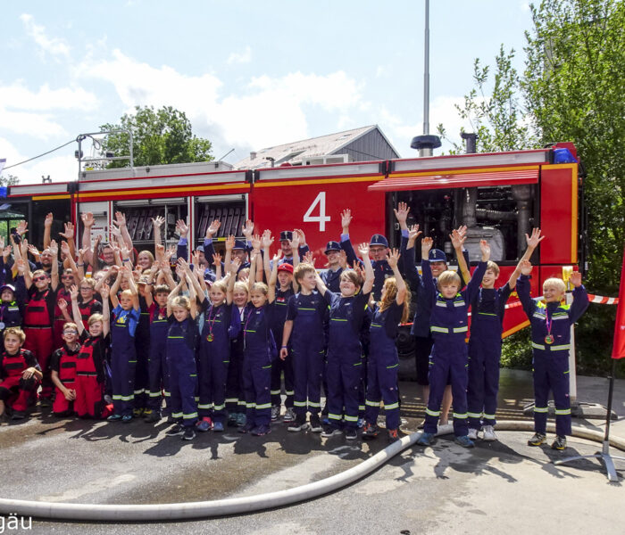 Kinder wollen Feuerwehrmann werden